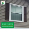 container aluminum frame awing window for mobile home single hung aluminum windows