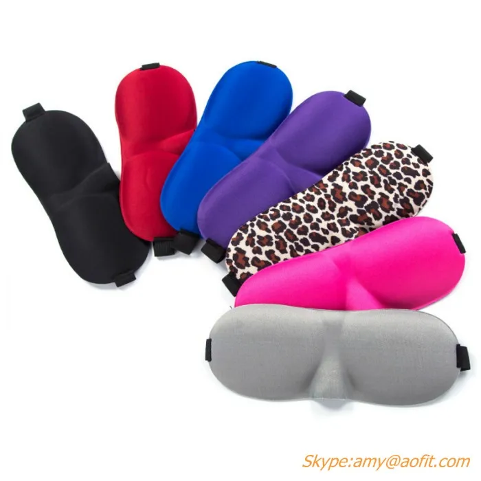 Customized Colorful style adjustable sleep eye mask 3D eye mask for travel.jpg