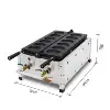 korean egg bread maker by gas