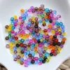 Wholesale sale online colorful cheap clear glass crystal sea seed glass beads with assorted color 2/3/4MM micro tiny seed bead