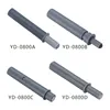 Grey push to open door system, plastic buffer cabinet, door soft close plastic damper