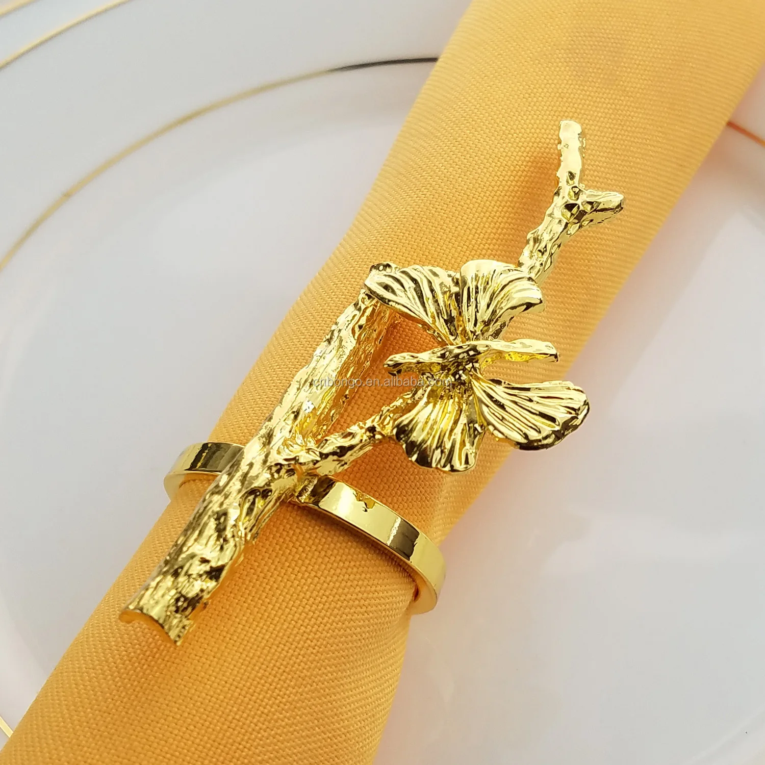 New Design Golden Black Metal Napkin Ring Buy Gold Napkin Ring,Golden