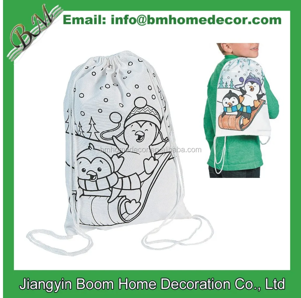 Color Me Bag - Coloring Bag - Coloring Backpack - Drawstring Bag ... Color Me Bag - Coloring Bag - Coloring Backpack - Drawstring Bag ...