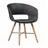 Factory Sale PP Dining Chair Living Room Furniture Beech Wood Legs Side Chair
