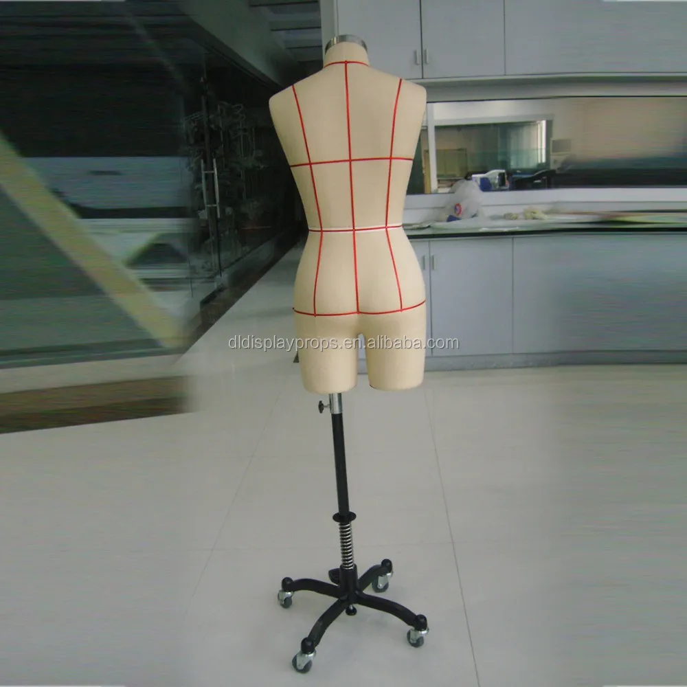Dl165 Fabric Fitting Mannequin,Female Ghost Mannequin/dummy Upper Body