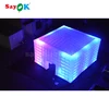 large outdoor blow up cube wedding party led light camping inflatable tent price for outdoor events