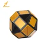 New design 36 Link Mini Triangle Shape Magic ruler folding magic snake with Golden color