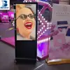 450cd/m2 Brightness and 4k Max Resolution 49" totem led full display Touch Screen Advertising Player