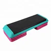 New 43" Club Aerobic Exercise Step With 4 Risers
