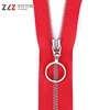 New product 2017 red round puller metal o ring zipper pull
