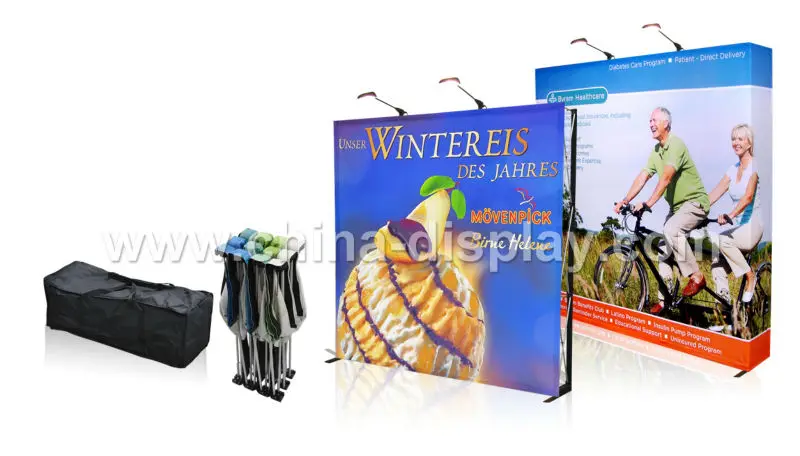 Exhibition Pop Up Tension Fabric Display Banner Stand Buy Pop Up
