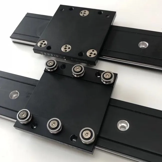 Dual Axis Guide Rail Linear Motion Guideway With Linear Slide Carriage