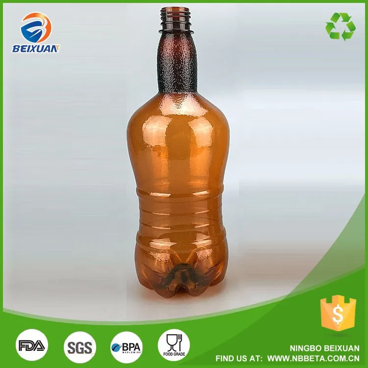 Best Selling Products Pet Beer Bottles 1000ml Large Capacity Plastic