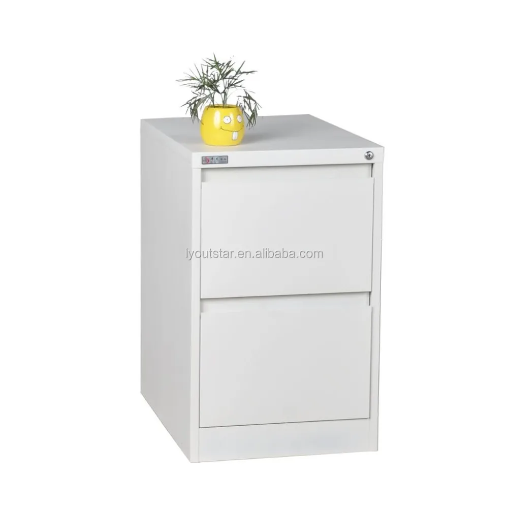 Modern Design Hot Sale Steel Furniture Narrow Metal 2 Drawer