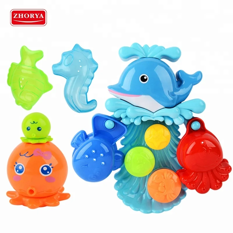 sea animal bath toys