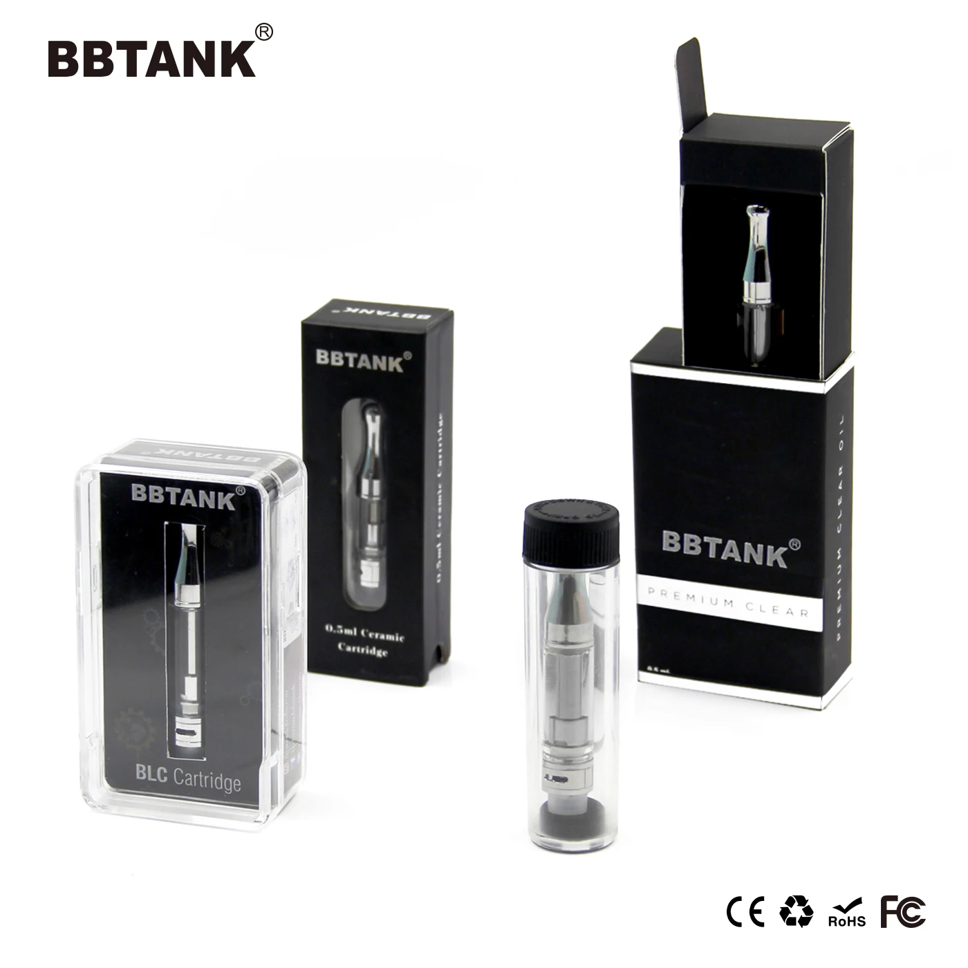 New Trending Electronic Cigarette With .5 Ml Vape Cartridge 530mah Rechargeable Battery Single Use Pen
