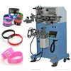 high precision silicone wristbands china series flat/cylinder screen printing machine LC-PA-400E price