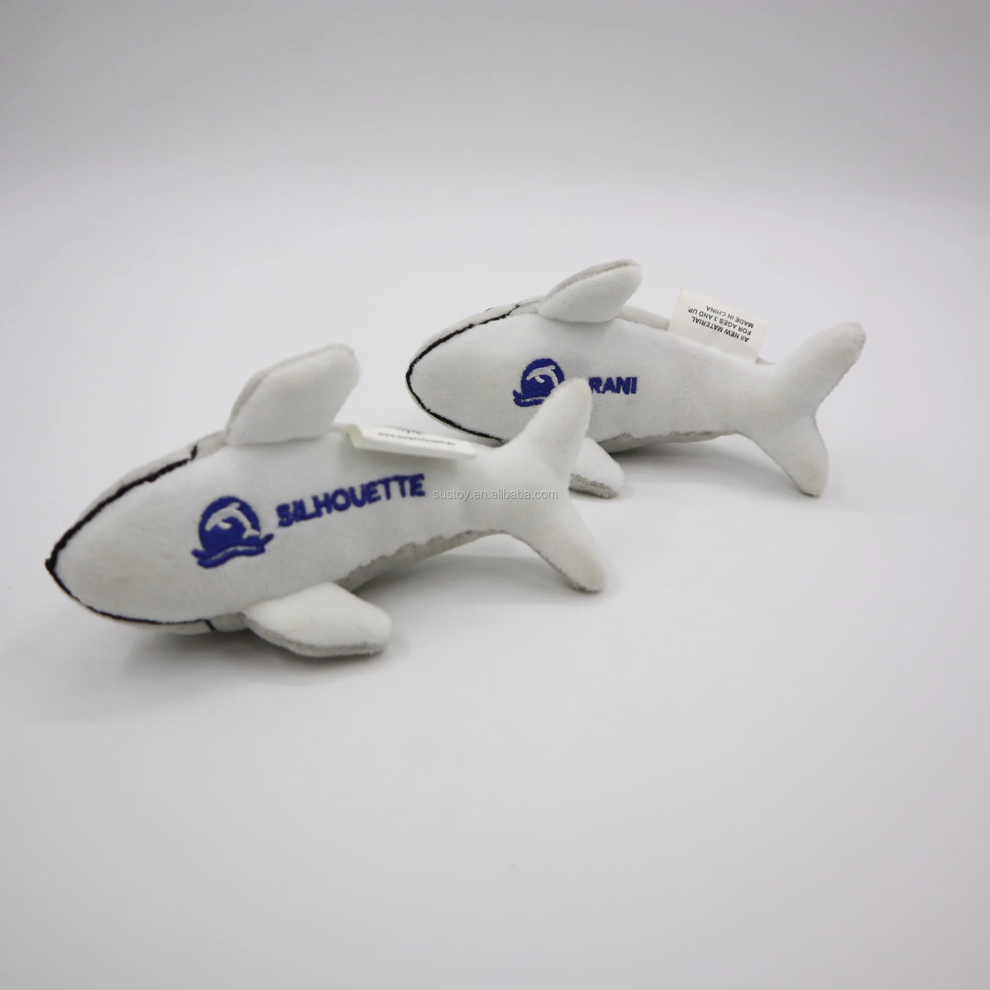 dolphin keychain plush