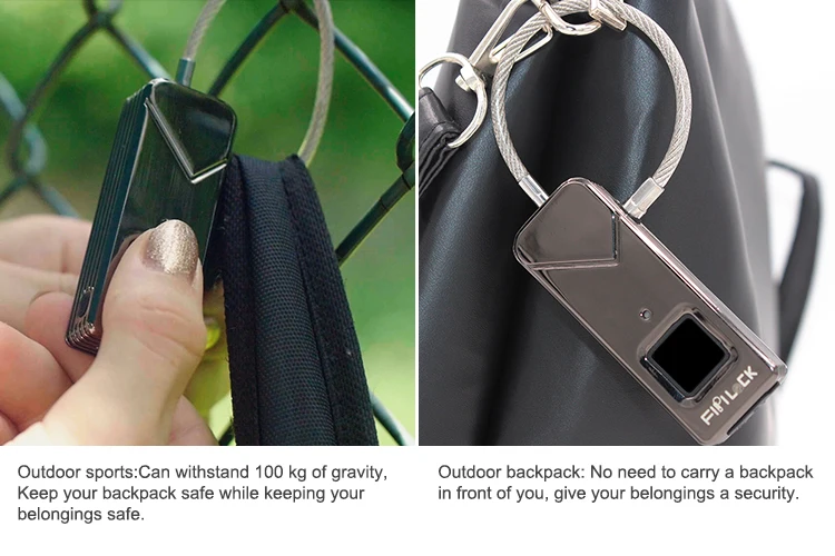 Portable Fingerprint Lock