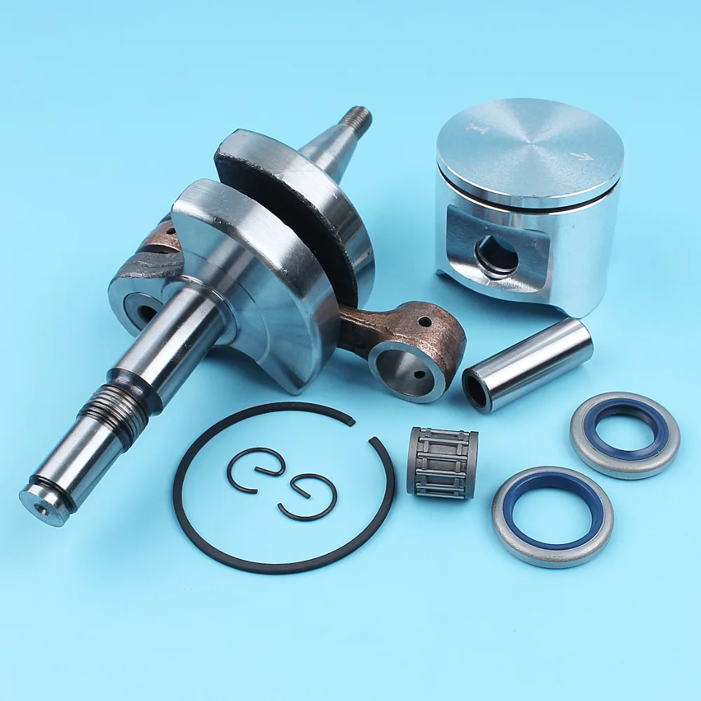 Virabrequim óleo selos (48mm) pistão kit para