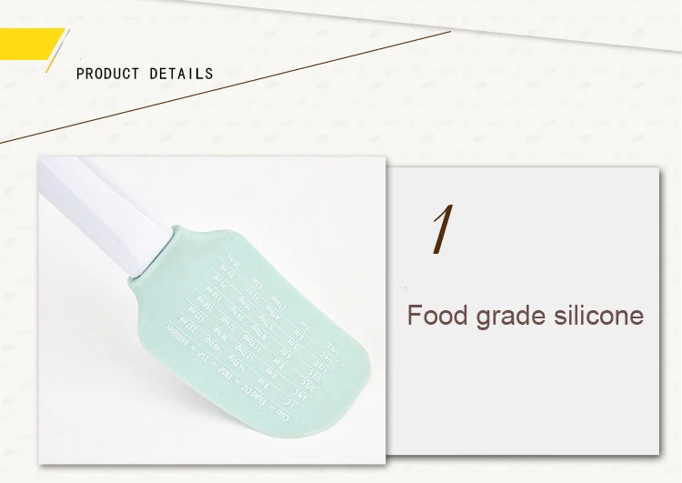Cake tools Silicone Cream Butter Cake Spatula Mixing Batter Scraper Brush Butter Mixer Cake Brushes Baking Tool Kitchenware