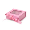 Luxury Clear PVC window box cosmetic gift packaging box