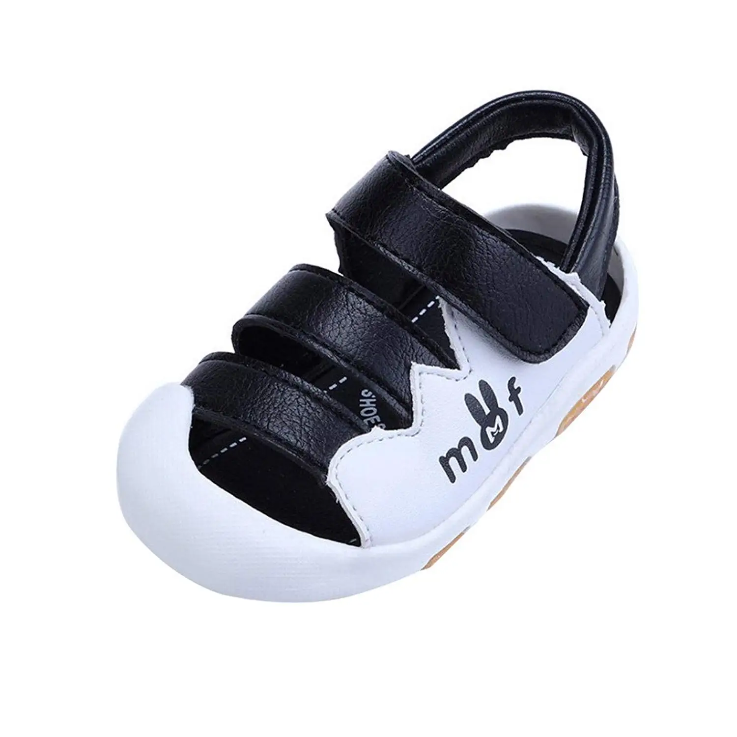 Ge-store Children S Fashion Sandals Boys Beach Shoes Buckle Baby Sandals Outdoor Kids Non Slip Flat