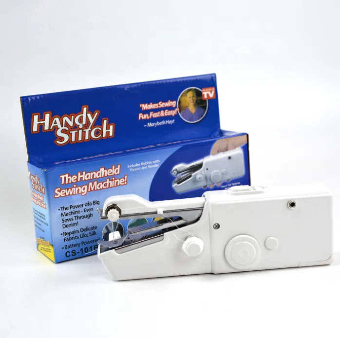 Portable Manual Hand held Mini Stitch Sewing Machine