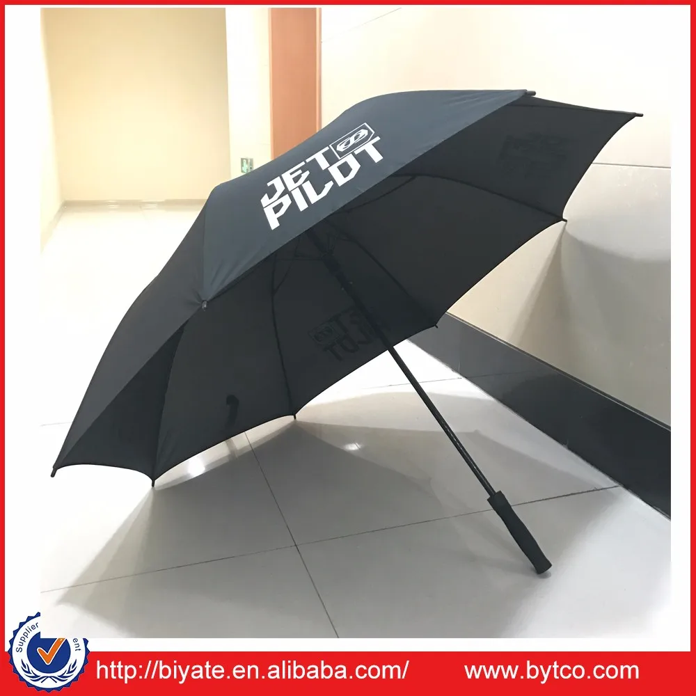 Fashion 62" Arc Full Size Windproof Black Golf Umbrella Buy Golf