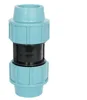 Taizhou yaochi PP Compression fitting ycc series all size circle equal coupling
