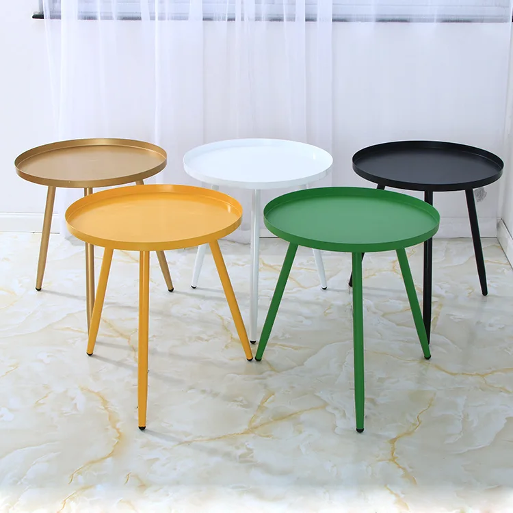 Creative Simple Nordic Wrought Iron Home Decoration Small Coffee Tea Table 77S152_ (11).jpg