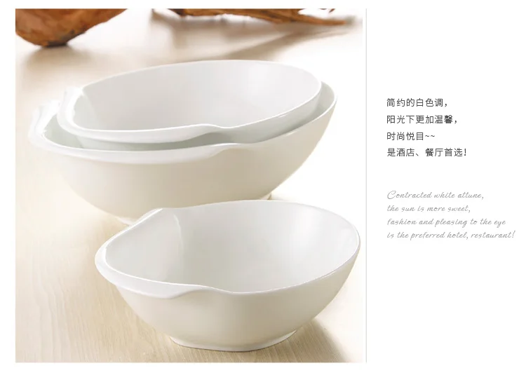 Custom English Style Poland Porcelain Dinnerware Set Microwave Safe Plates