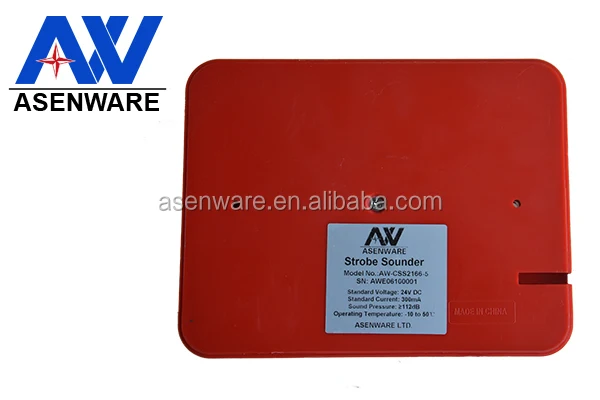 Fire Lamp Sounder LED Flash Strobe Siren Horn