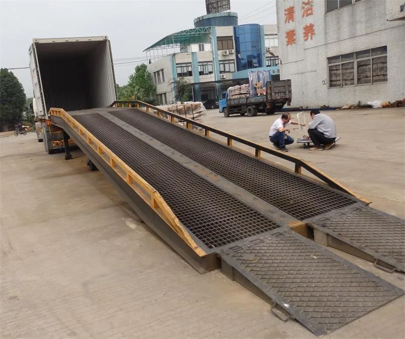 Low Price Portable Container Load Unload Bridge Mobile Yard Ramp - Buy ...
