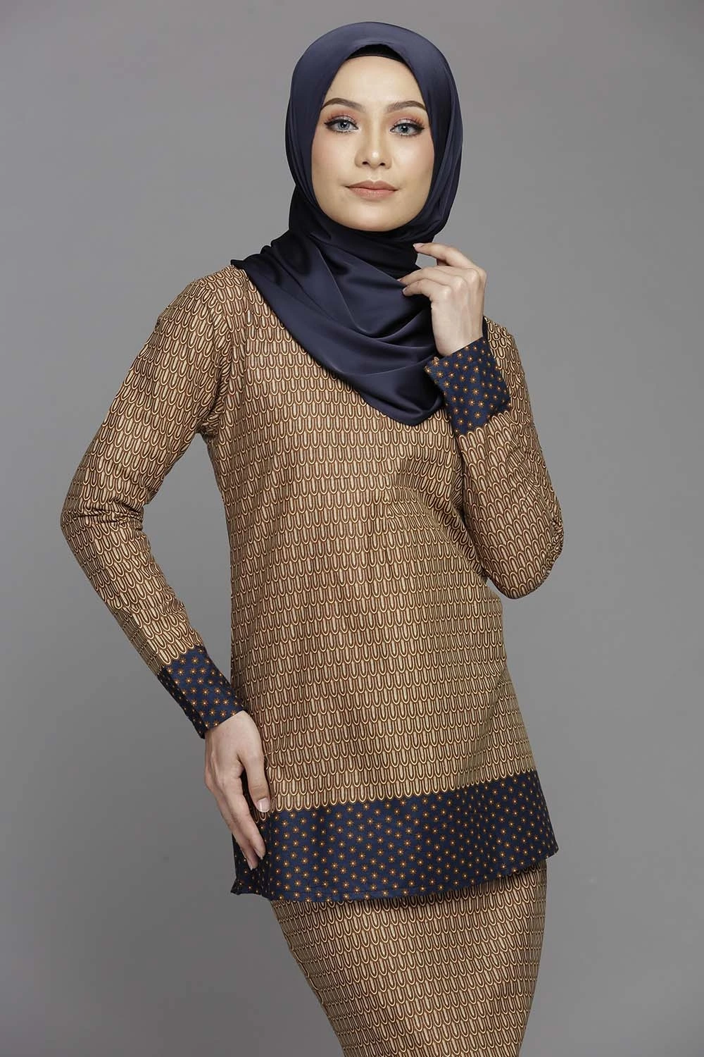 Long Sleeve Islamic Clothing Malaysia Abaya Woman Muslim Baju Kurung