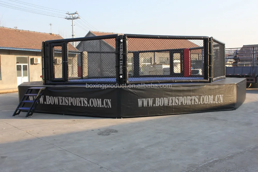 Pro Competition Events Octagon Mma Cages With 1m Catwalk In Ufc Rules