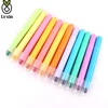 Promotional Study Use Colored Solid Highlighter Pen Set Fluorescent Pen