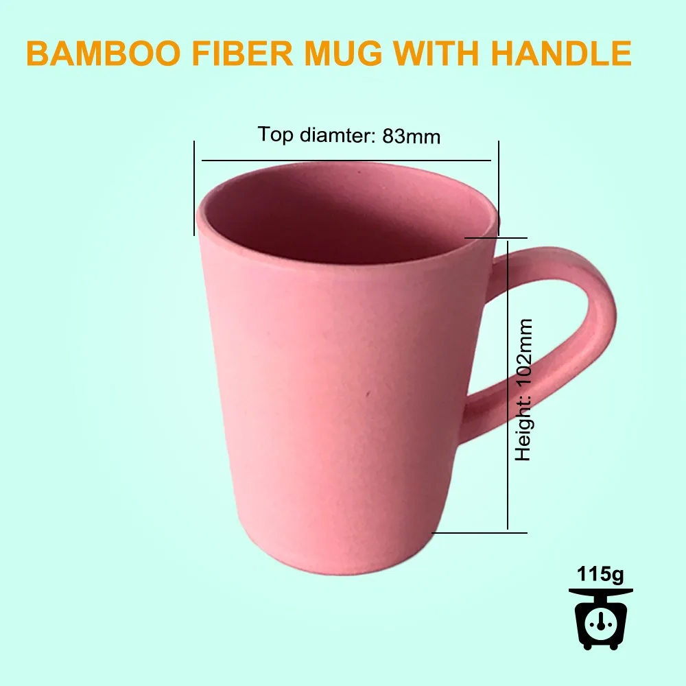 Supplier Classic Color Nontoxic Bamboo Fibre Tea Cups Buy Bamboo