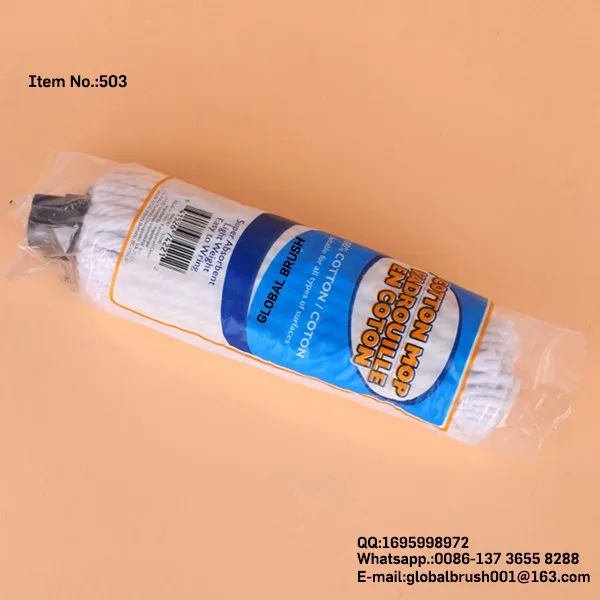 Hq503 Fourply Jumbo Wet Cotton String India Mop Manufacturers Buy