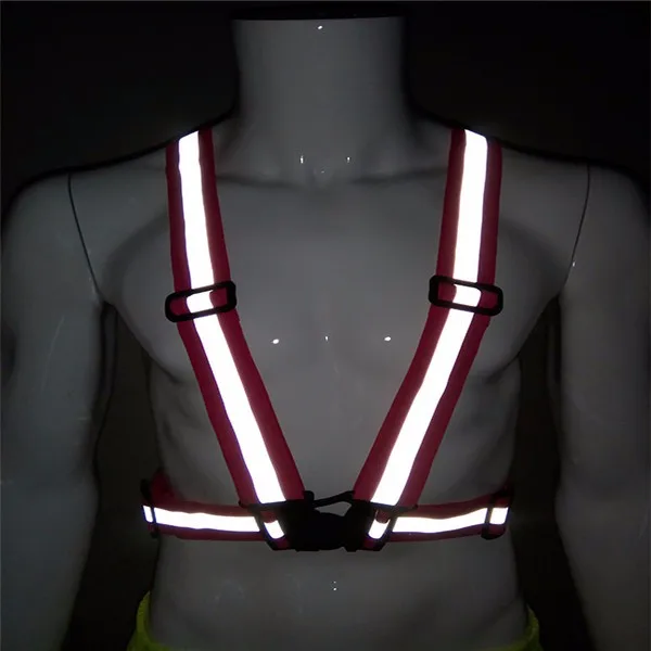 Adjustable Safety Bicycle Reflective Vest For Night Run Riding Buy