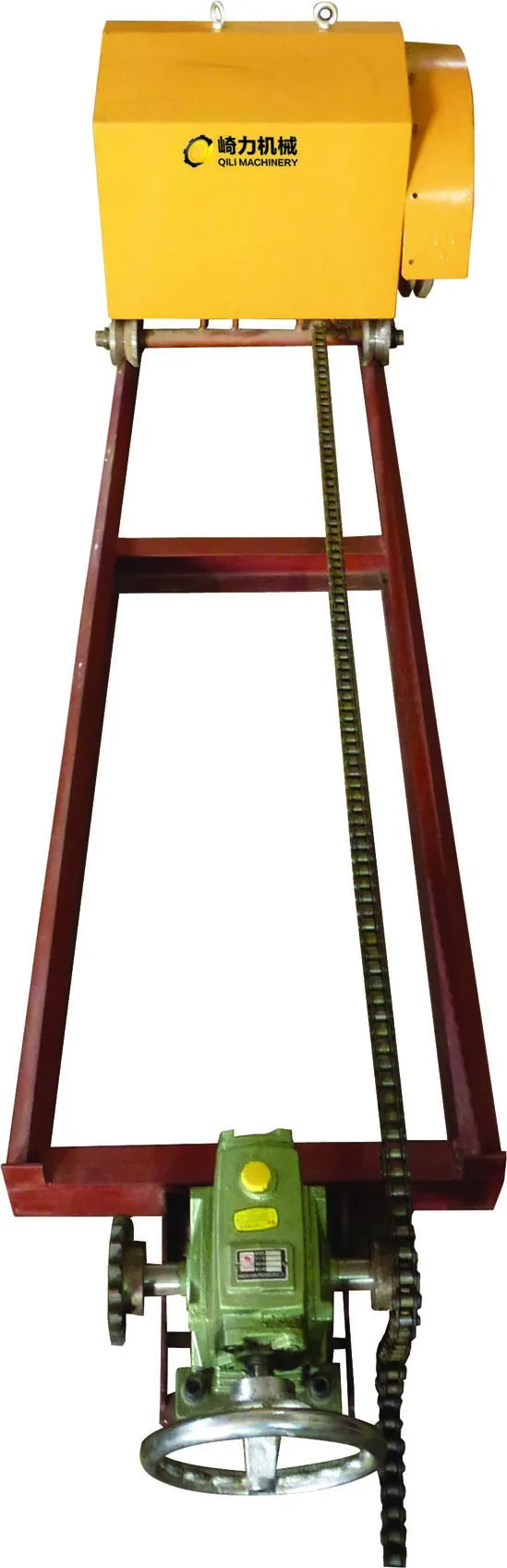 The Hanli 55kw Diamond Rope Saw Machine Is Used For Cutting Granite