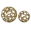 Wholesale 2 size hand crafts home decorative brass balls