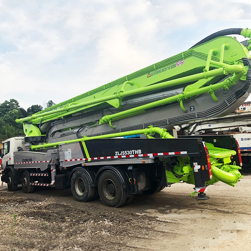 Used Concrete Pumping Machine Case Mobile Second Hand Auto Beton