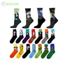 KOLOR-I-0671 free size socks cotton snap on socks promotional socks