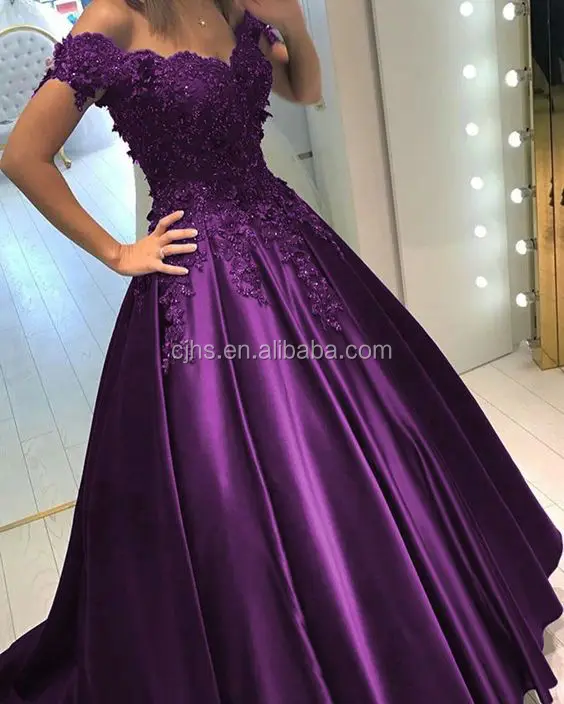 Purple Wedding Dress ...