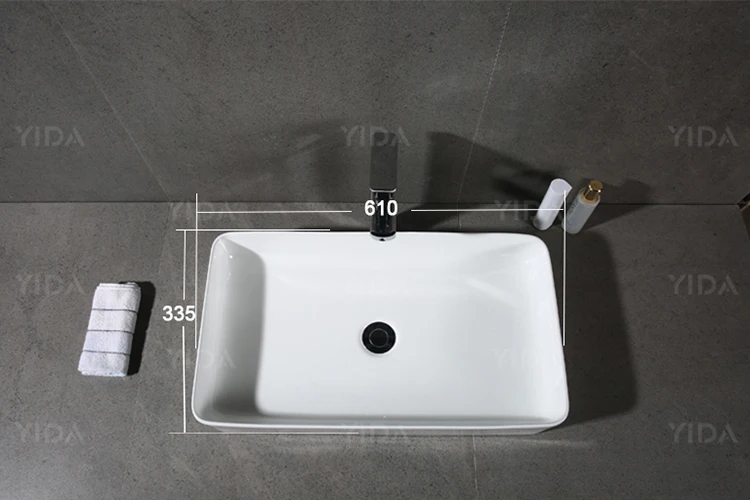 XS0054 Cheap Bathroom Ceramic Sinks Restaurant Wash Hands Basin Fruit Washing Basin