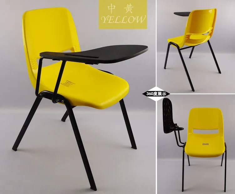 Classroom Chairs with Tables Attached College Student Chairs Wholesale Price Free Shipment (50 chairs)to Australia