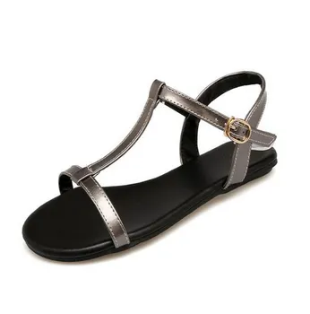 fancy black sandals