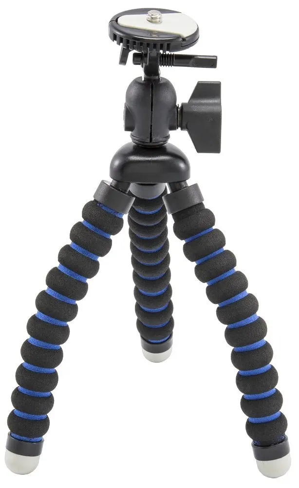 Navitech Lightweight Aluminium Tripod Compatible With The Fujifilm FinePix HS50EXR, Black