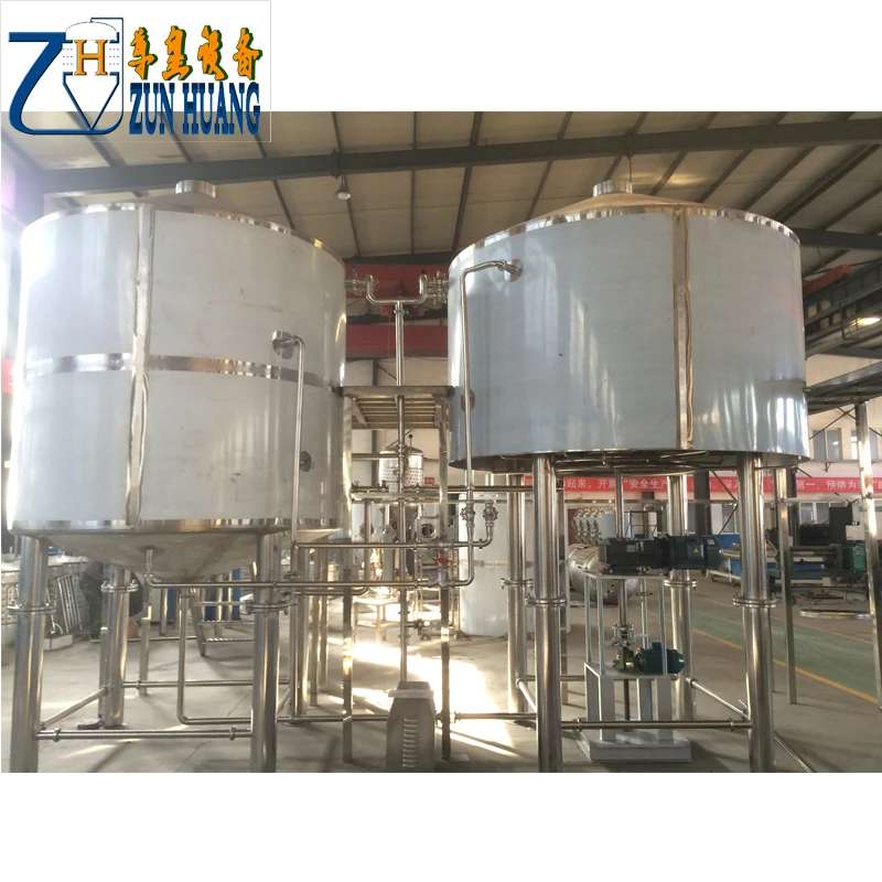 Large brewery beer brewing equipment beer making machine tank of 4000L